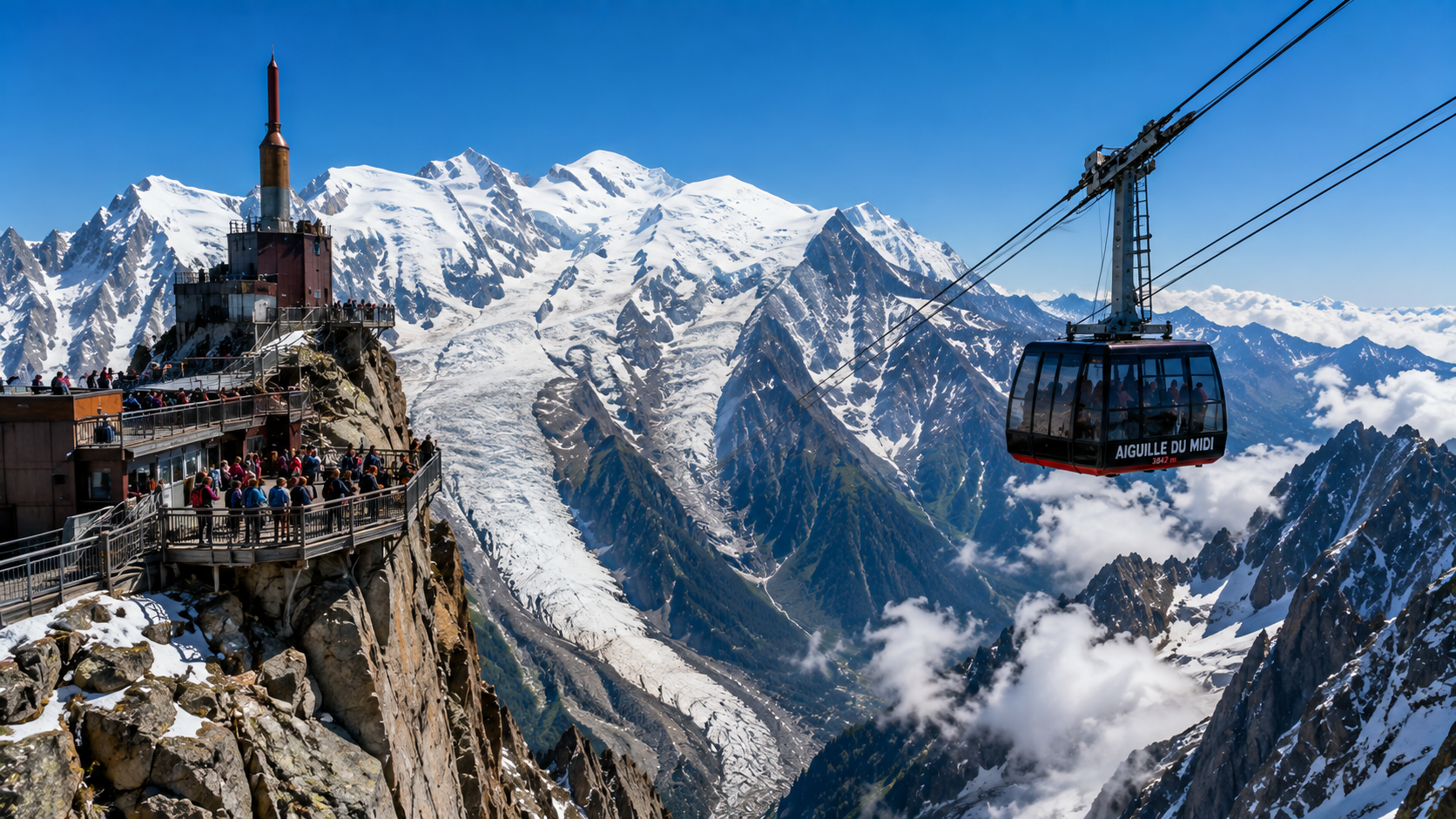 Aiguille du Midi visite, téléphérique et panorama