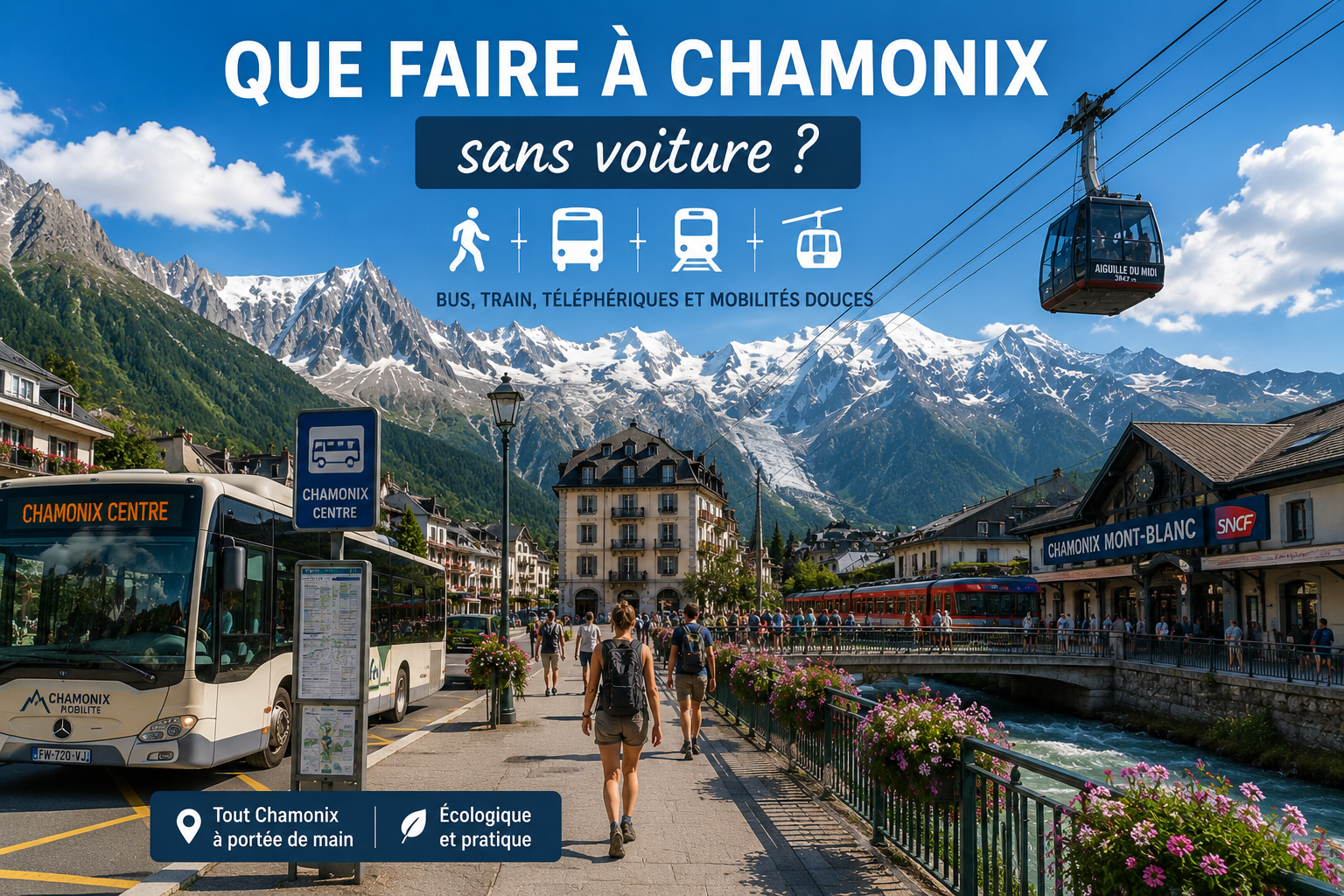 Que faire à Chamonix sans voiture