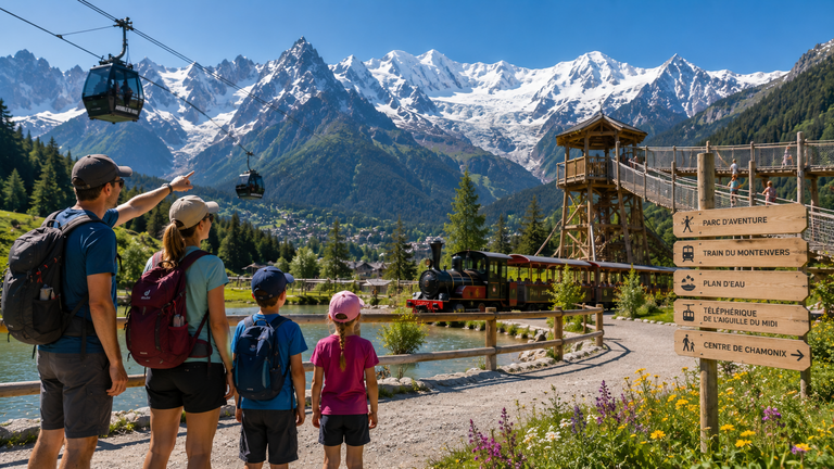 Chamonix avec des enfants que faire en famille