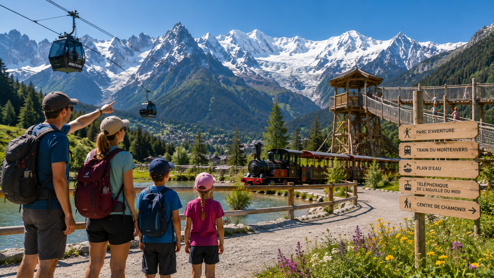 Chamonix avec des enfants que faire en famille
